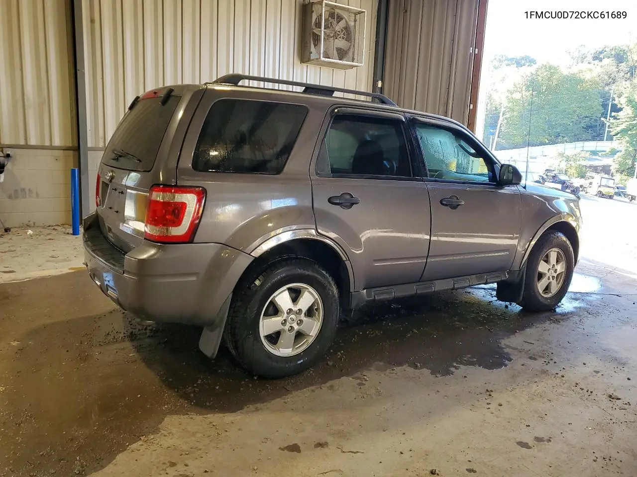 2012 FORD ESCAPE VIN 1FMCU0D72CKC61689 — фото 3