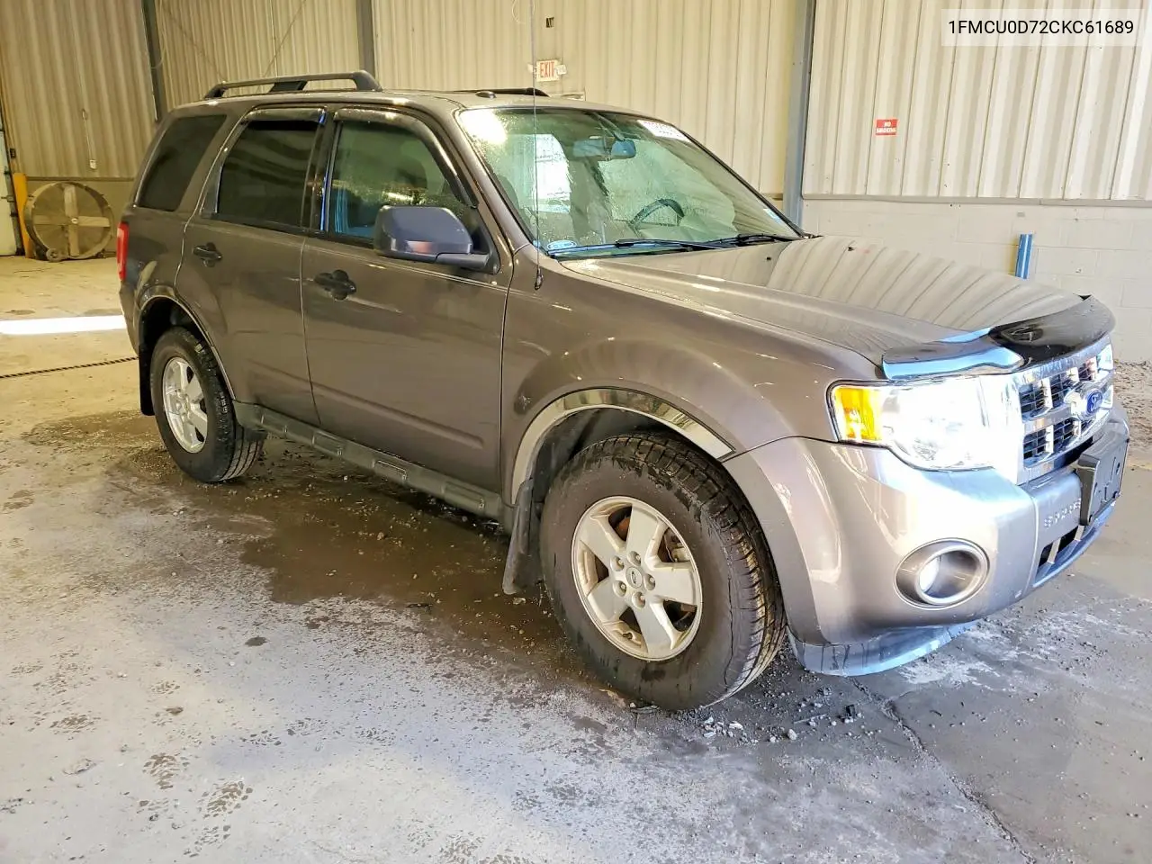 2012 FORD ESCAPE VIN 1FMCU0D72CKC61689 — фото 4