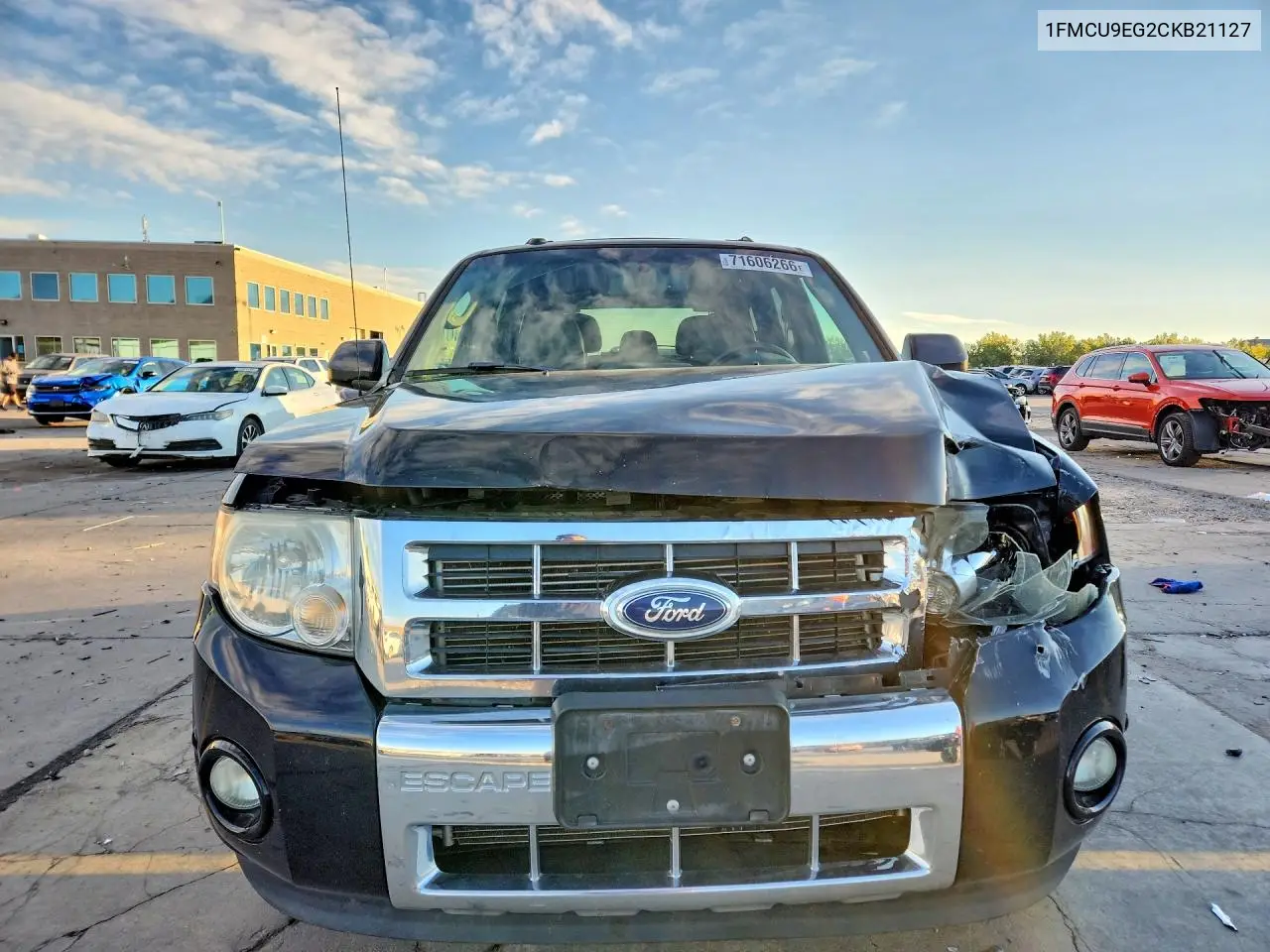 2012 FORD ESCAPE VIN 1FMCU9EG2CKB21127 — фото 5