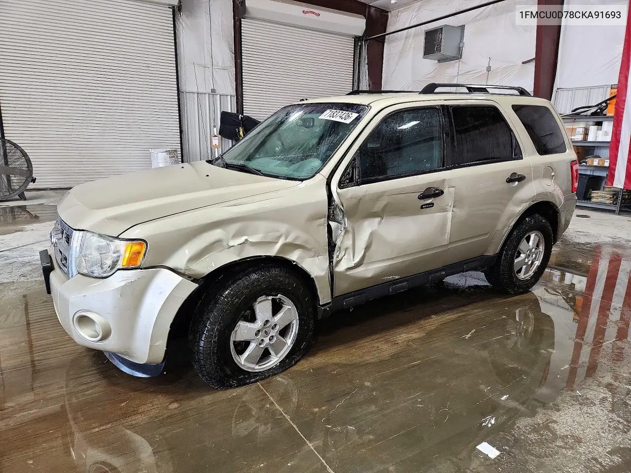 FORD ESCAPE 2012, VIN 1FMCU0D78CKA91693