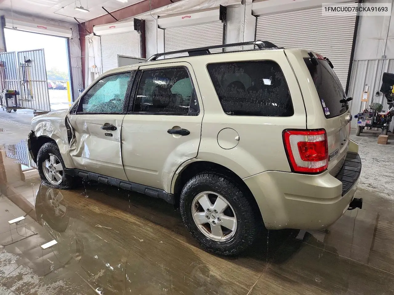 2012 FORD ESCAPE VIN 1FMCU0D78CKA91693 — фото 2