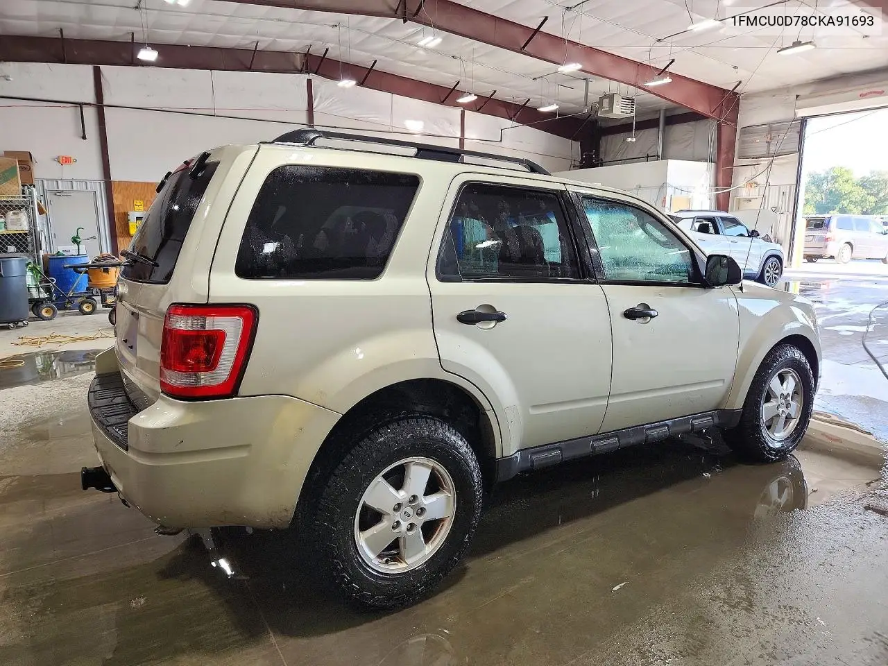 2012 FORD ESCAPE VIN 1FMCU0D78CKA91693 — фото 3