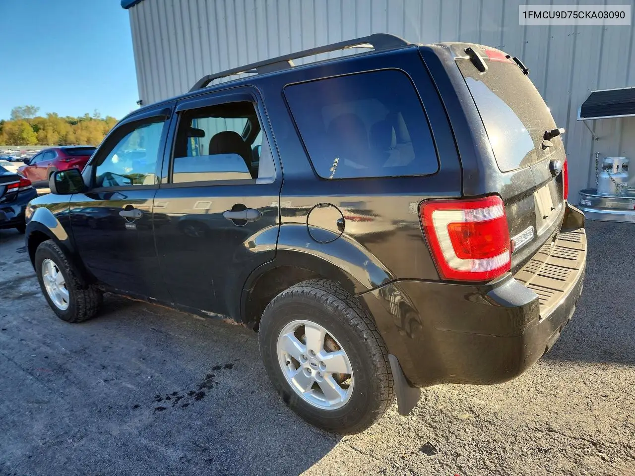 2012 FORD ESCAPE VIN 1FMCU9D75CKA03090 — фото 2