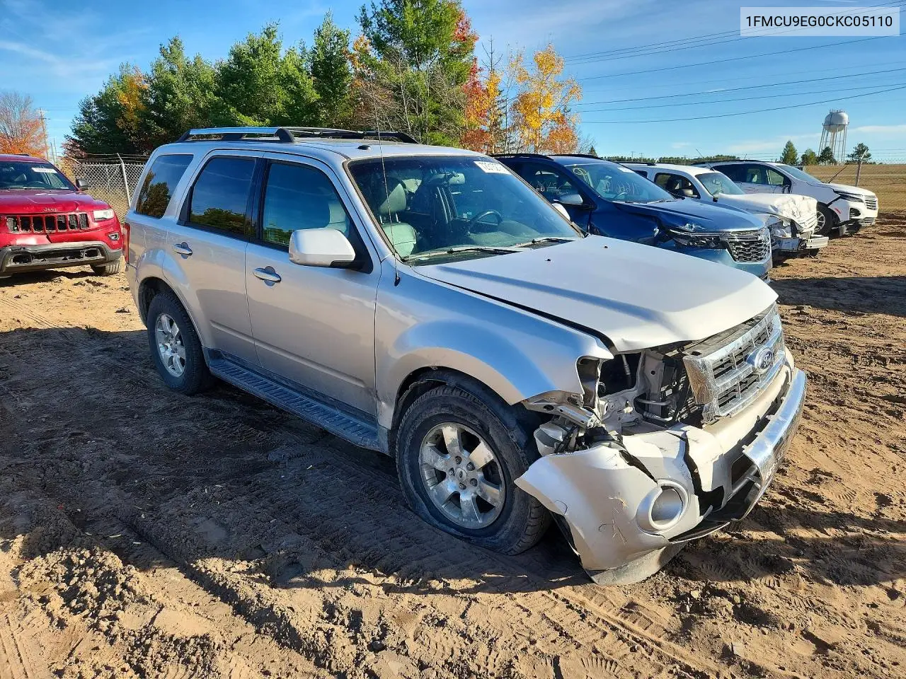 2012 FORD ESCAPE VIN 1FMCU9EG0CKC05110 — фото 4