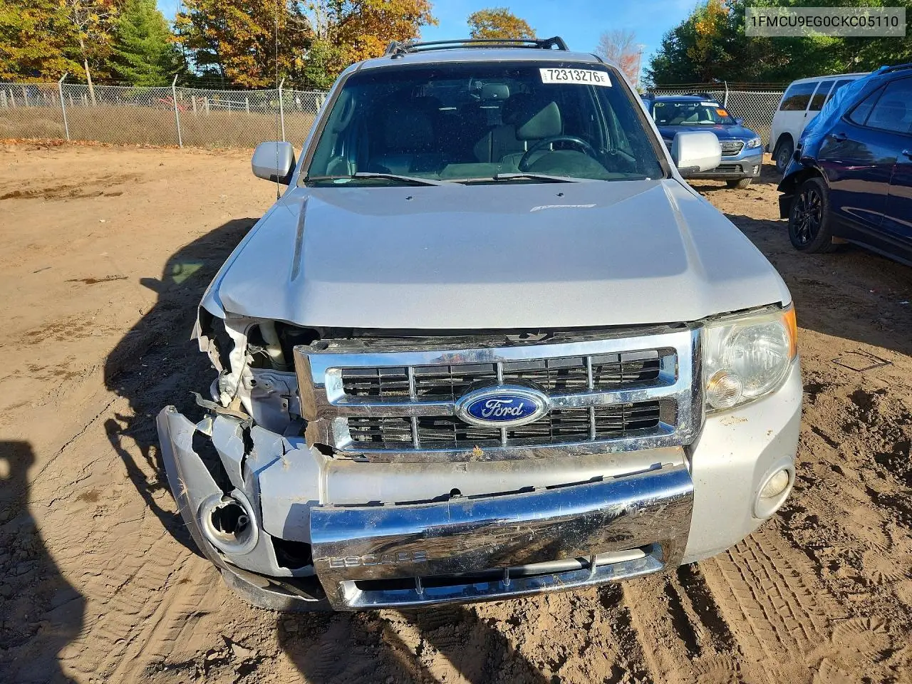 2012 FORD ESCAPE VIN 1FMCU9EG0CKC05110 — фото 5