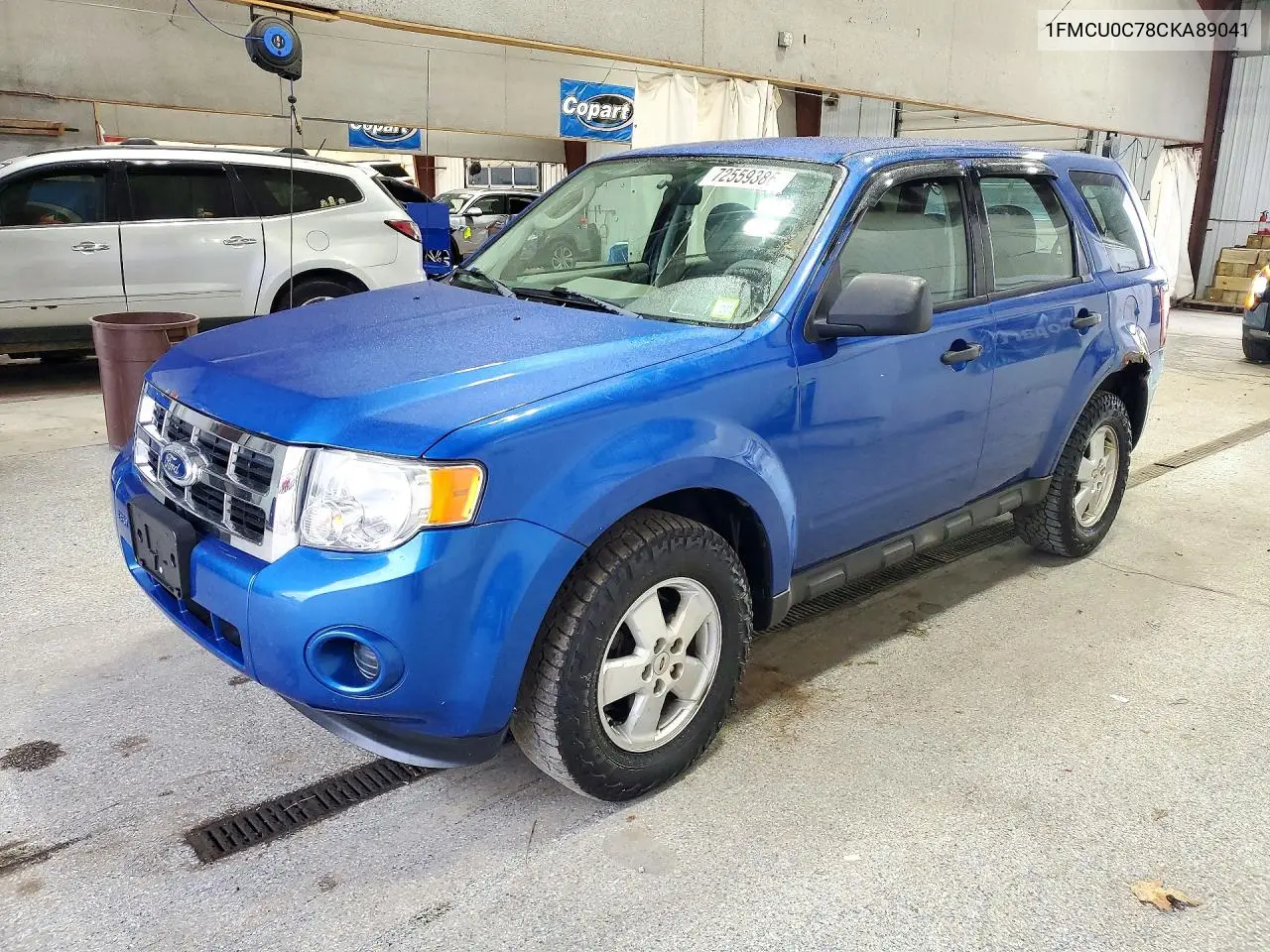 FORD ESCAPE 2012, VIN 1FMCU0C78CKA89041