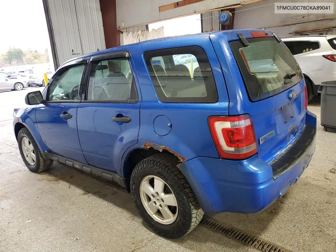2012 FORD ESCAPE VIN 1FMCU0C78CKA89041 — фото 2