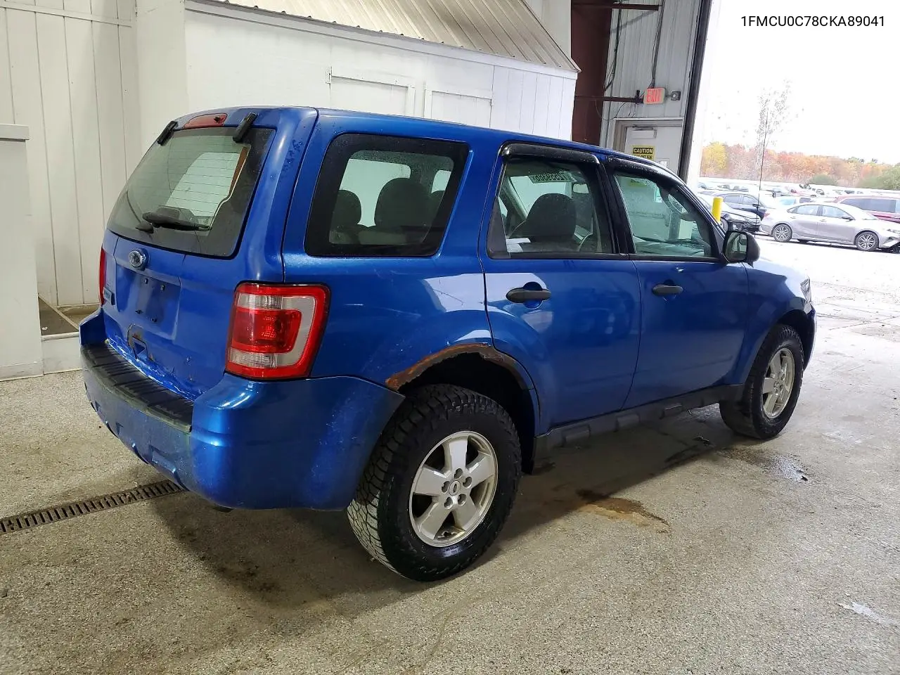 2012 FORD ESCAPE VIN 1FMCU0C78CKA89041 — фото 3