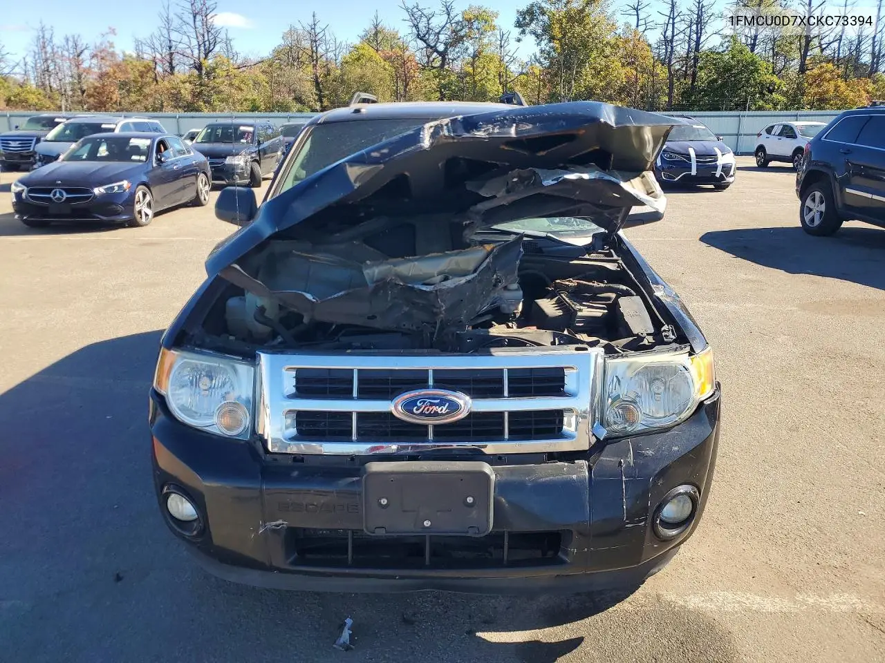 2012 FORD ESCAPE VIN 1FMCU0D7XCKC73394 — фото 5