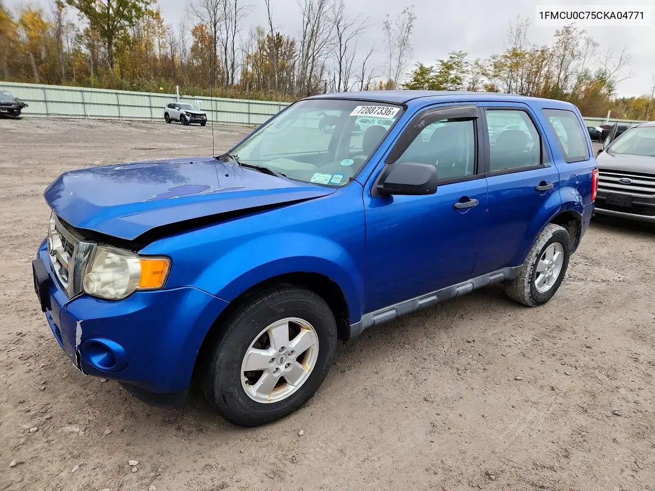 FORD ESCAPE 2012, VIN 1FMCU0C75CKA04771