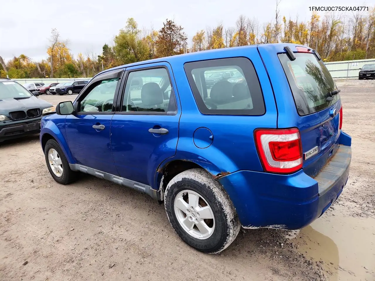 2012 FORD ESCAPE VIN 1FMCU0C75CKA04771 — фото 2