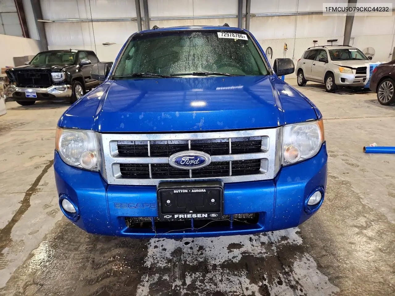 2012 FORD ESCAPE VIN 1FMCU9D79CKC44232 — фото 5