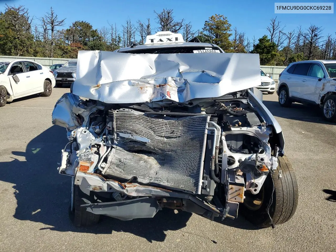 2012 FORD ESCAPE VIN 1FMCU9DG0CKC69228 — фото 5