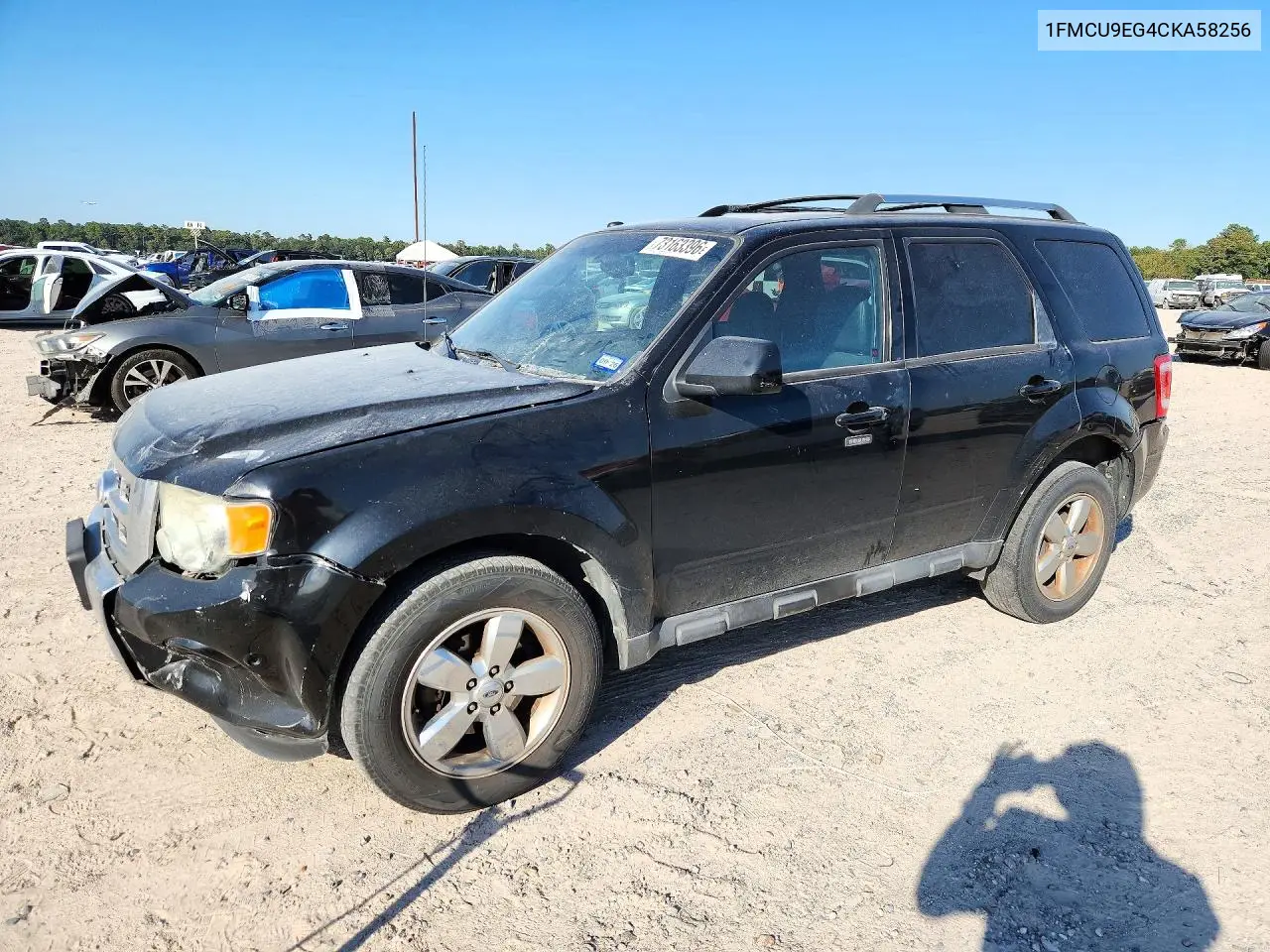 FORD ESCAPE 2012, VIN 1FMCU9EG4CKA58256