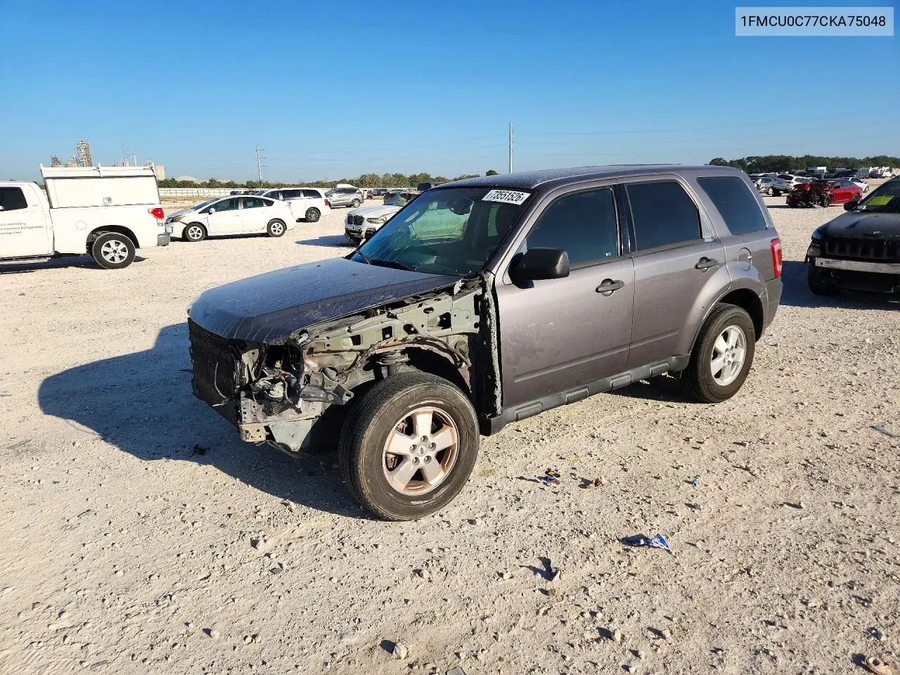 FORD ESCAPE 2012, VIN 1FMCU0C77CKA75048