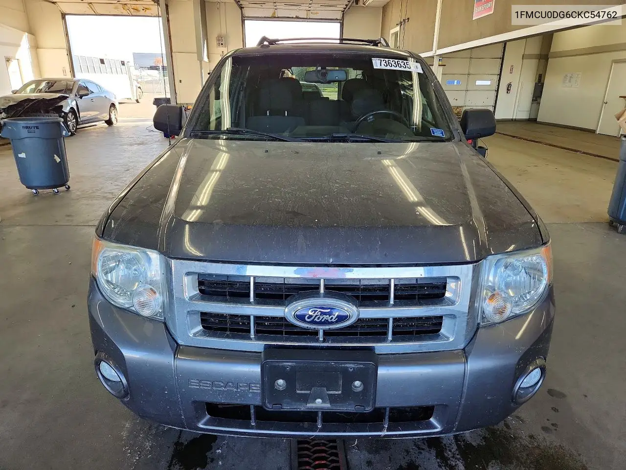FORD ESCAPE 2012, VIN 1FMCU0DG6CKC54762