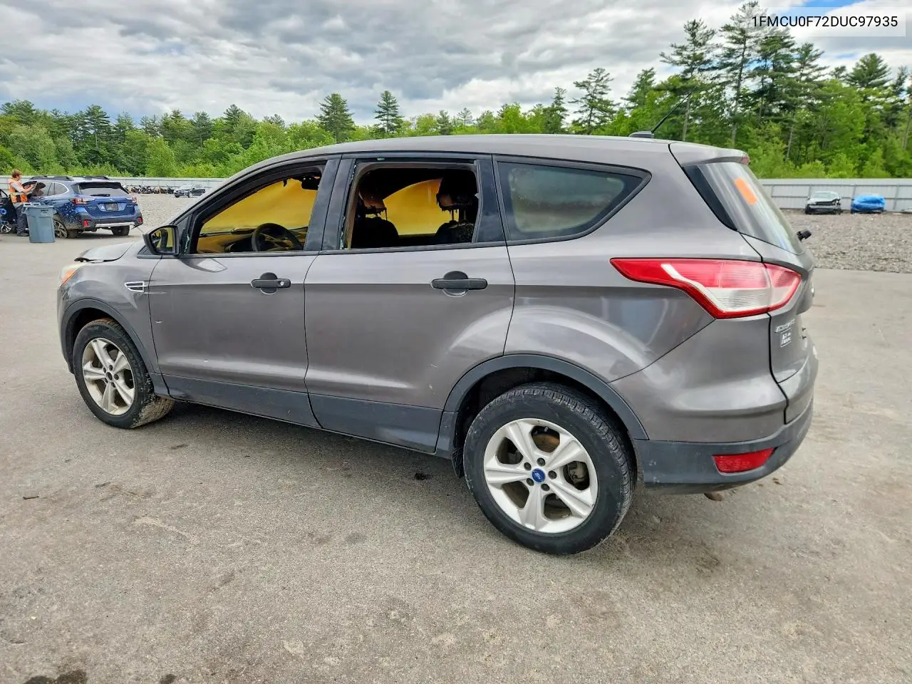 2013 FORD ESCAPE VIN 1FMCU0F72DUC97935 — фото 2