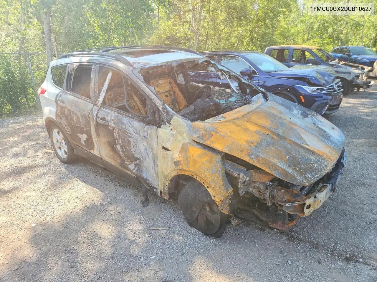 2013 FORD ESCAPE VIN 1FMCU0GX2DUB10627 — фото 4