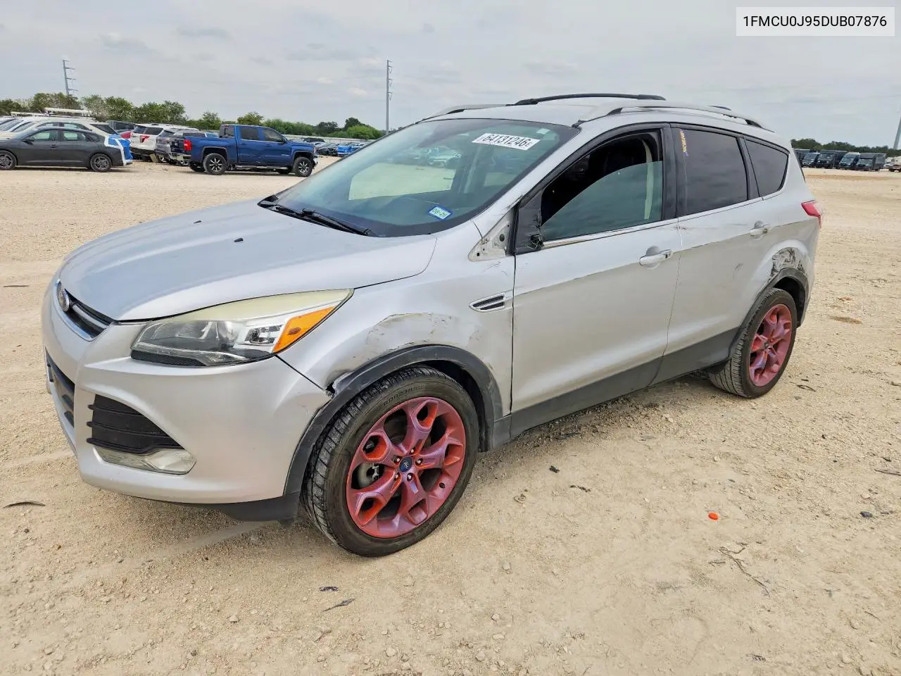 2013 FORD ESCAPE VIN 1FMCU0J95DUB07876 — фото 2