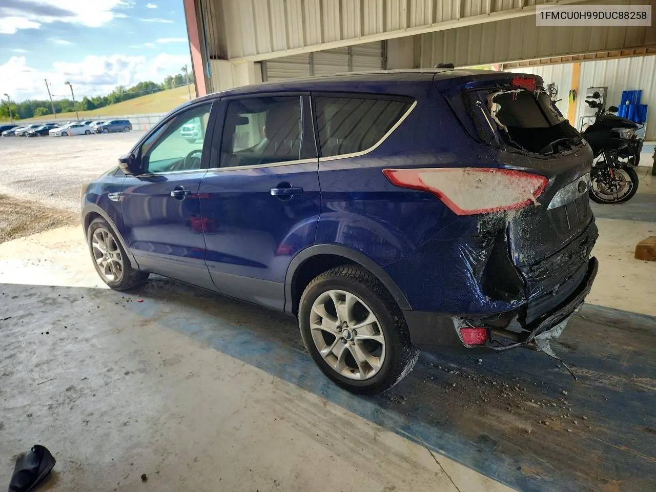 2013 FORD ESCAPE VIN 1FMCU0H99DUC88258 — фото 2