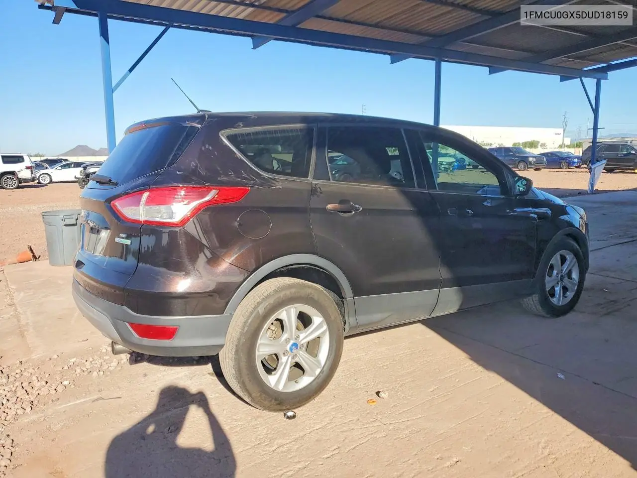 2013 FORD ESCAPE VIN 1FMCU0GX5DUD18159 — фото 3