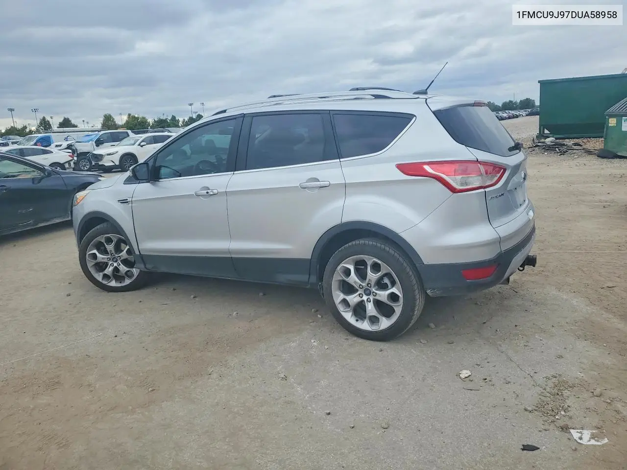2013 FORD ESCAPE VIN 1FMCU9J97DUA58958 — фото 2