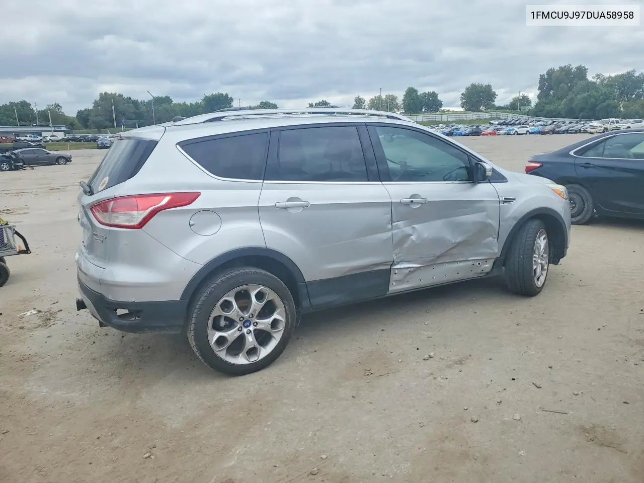 2013 FORD ESCAPE VIN 1FMCU9J97DUA58958 — фото 3