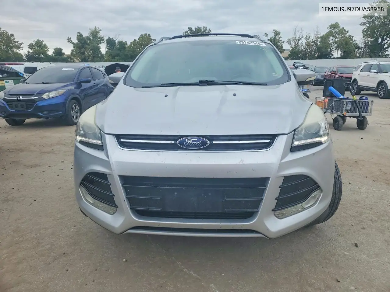 2013 FORD ESCAPE VIN 1FMCU9J97DUA58958 — фото 5
