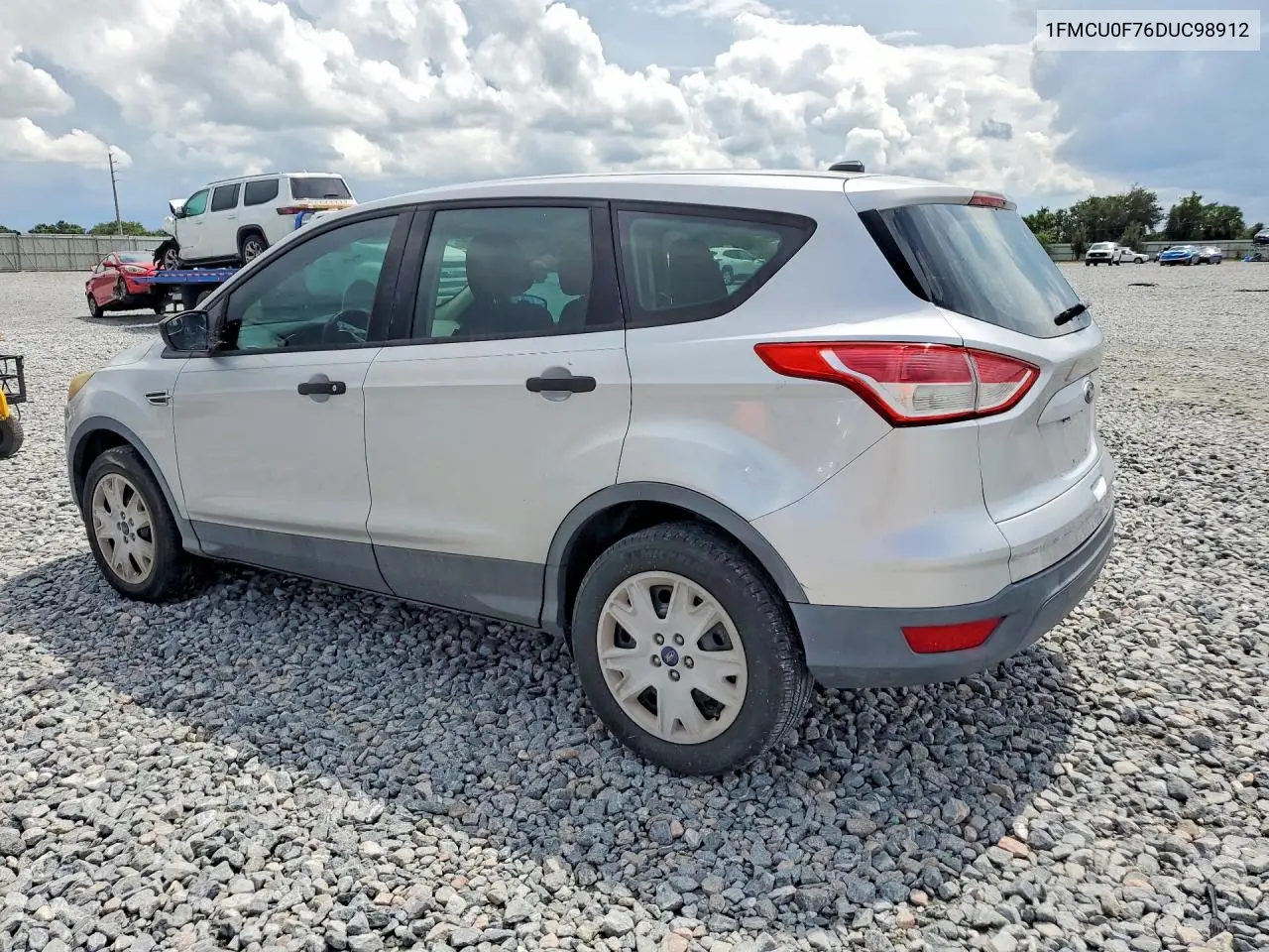 2013 FORD ESCAPE VIN 1FMCU0F76DUC98912 — фото 2