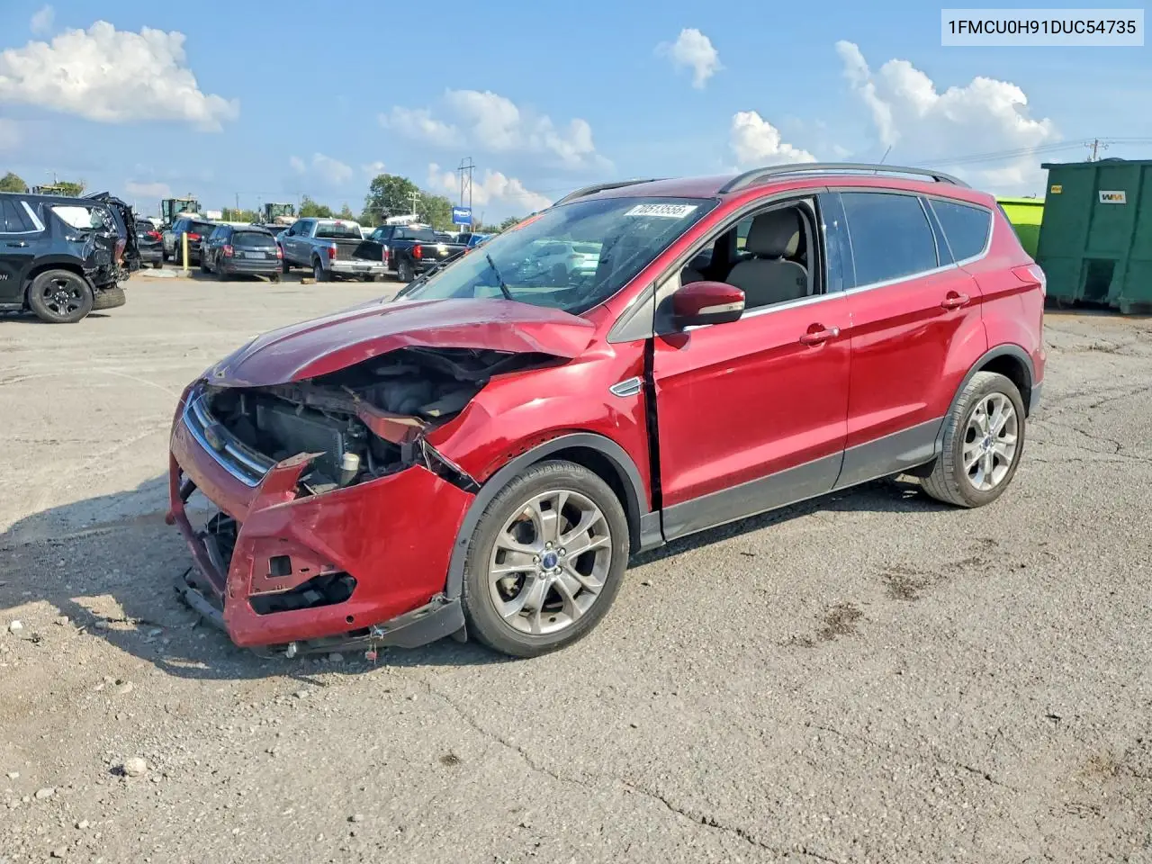FORD ESCAPE 2013, VIN 1FMCU0H91DUC54735