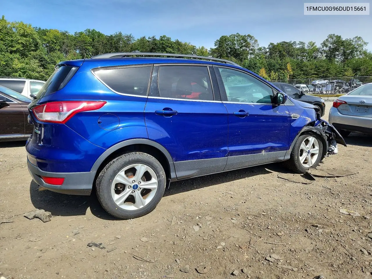 2013 FORD ESCAPE VIN 1FMCU0G96DUD15661 — фото 3