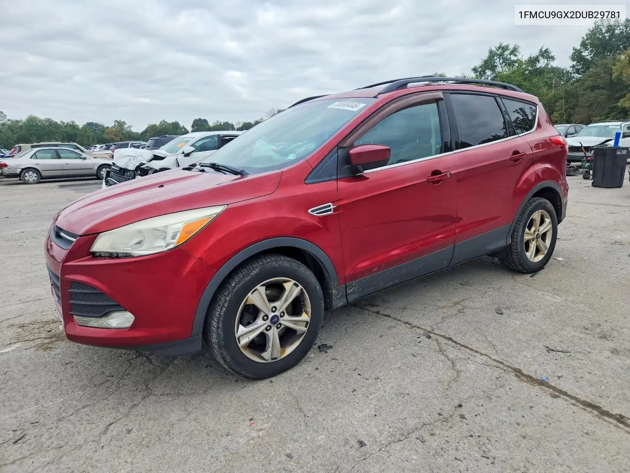 FORD ESCAPE 2013, VIN 1FMCU9GX2DUB29781
