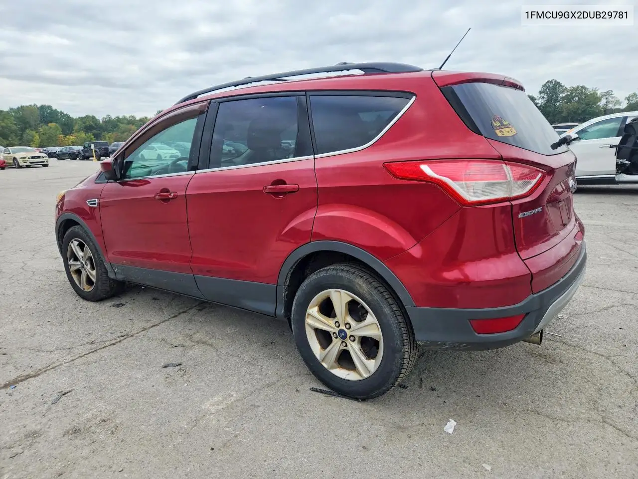 2013 FORD ESCAPE VIN 1FMCU9GX2DUB29781 — фото 2