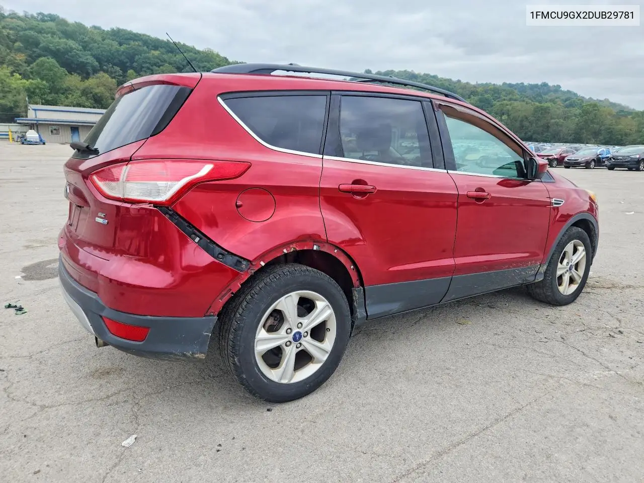 2013 FORD ESCAPE VIN 1FMCU9GX2DUB29781 — фото 3