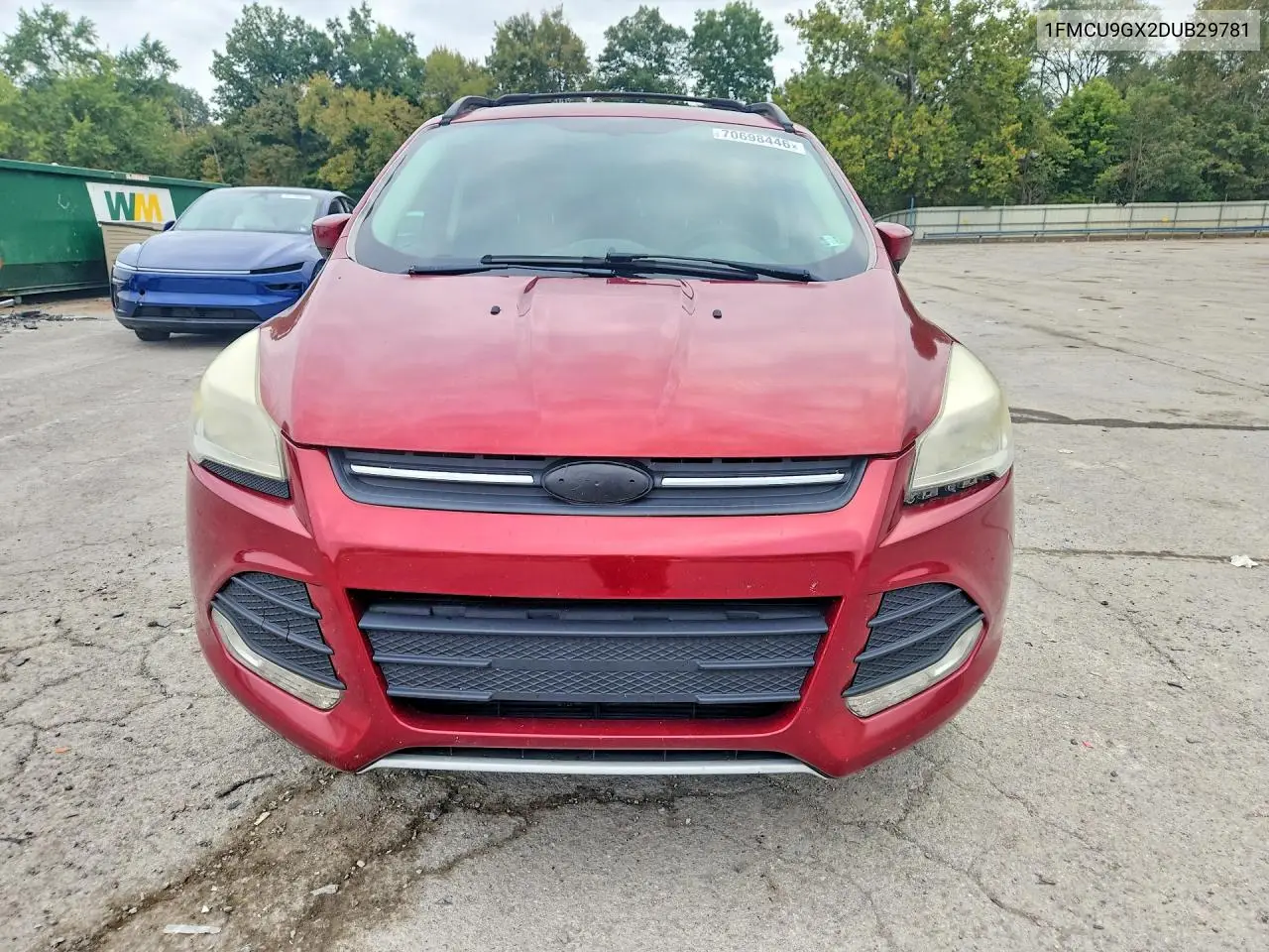 2013 FORD ESCAPE VIN 1FMCU9GX2DUB29781 — фото 5