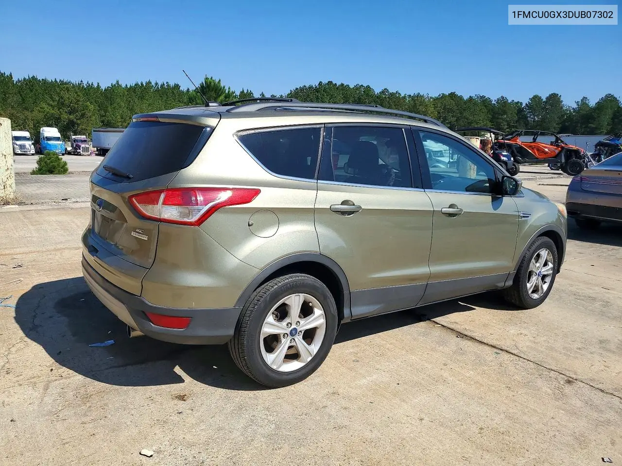 2013 FORD ESCAPE VIN 1FMCU0GX3DUB07302 — фото 3