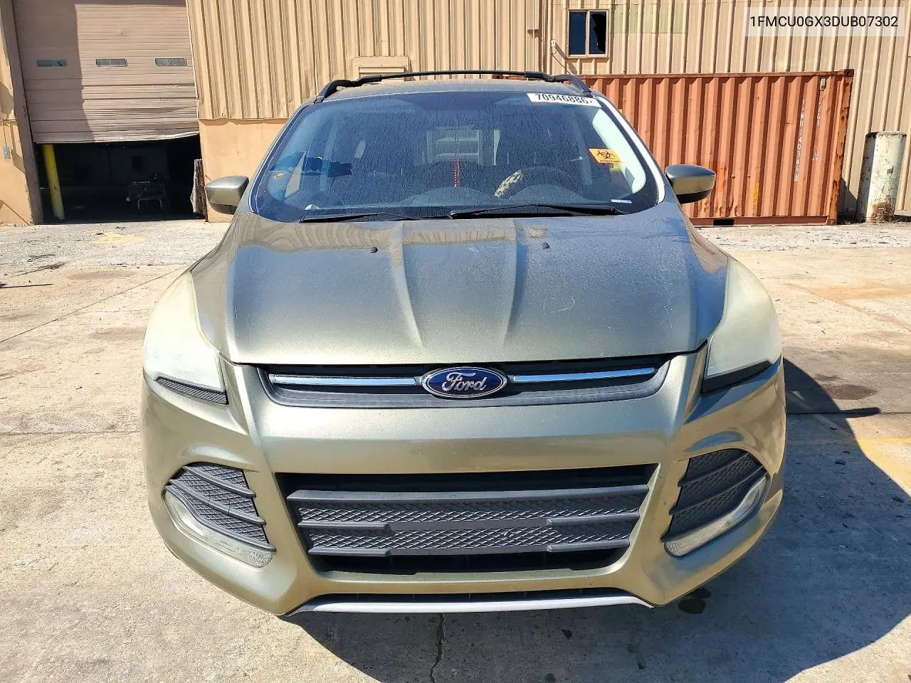 2013 FORD ESCAPE VIN 1FMCU0GX3DUB07302 — фото 5
