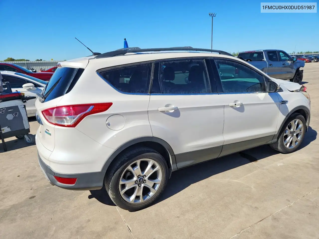 2013 FORD ESCAPE VIN 1FMCU0HX0DUD51987 — фото 3