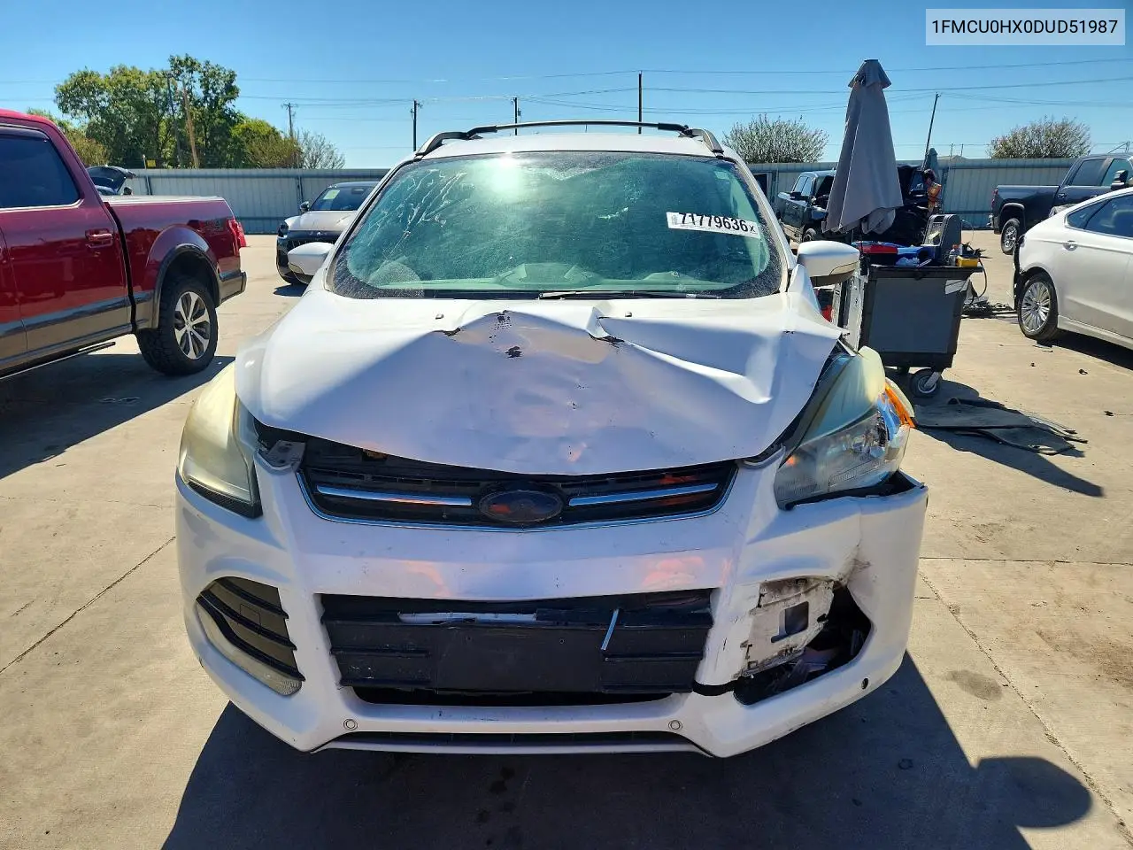 2013 FORD ESCAPE VIN 1FMCU0HX0DUD51987 — фото 5