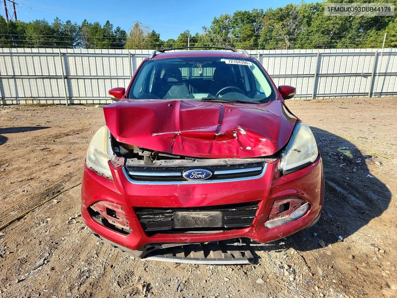 2013 FORD ESCAPE VIN 1FMCU0J93DUB44179 — фото 5