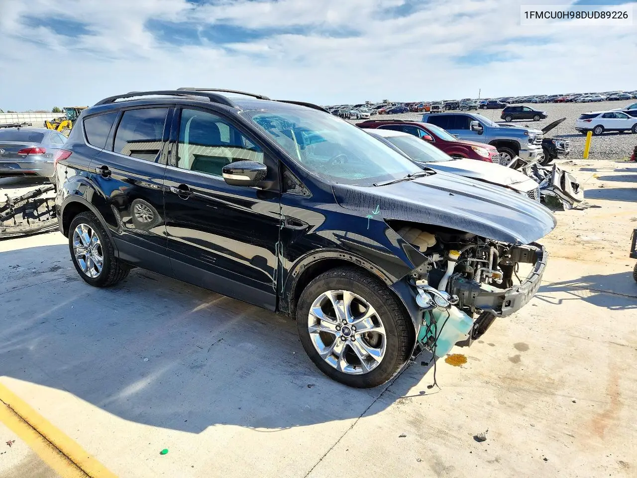 2013 FORD ESCAPE VIN 1FMCU0H98DUD89226 — фото 4