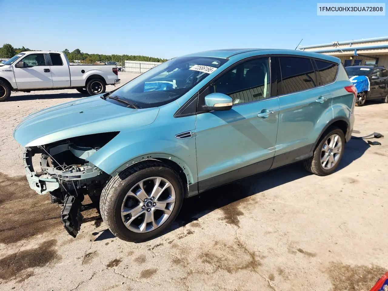 FORD ESCAPE 2013, VIN 1FMCU0HX3DUA72808