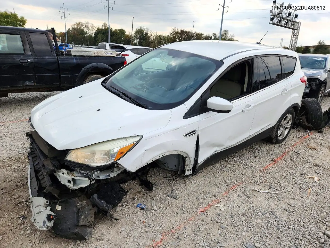 FORD ESCAPE 2013, VIN 1FMCU0GX2DUA80612