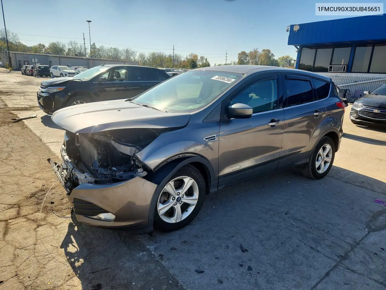 FORD ESCAPE 2013, VIN 1FMCU9GX3DUB45651