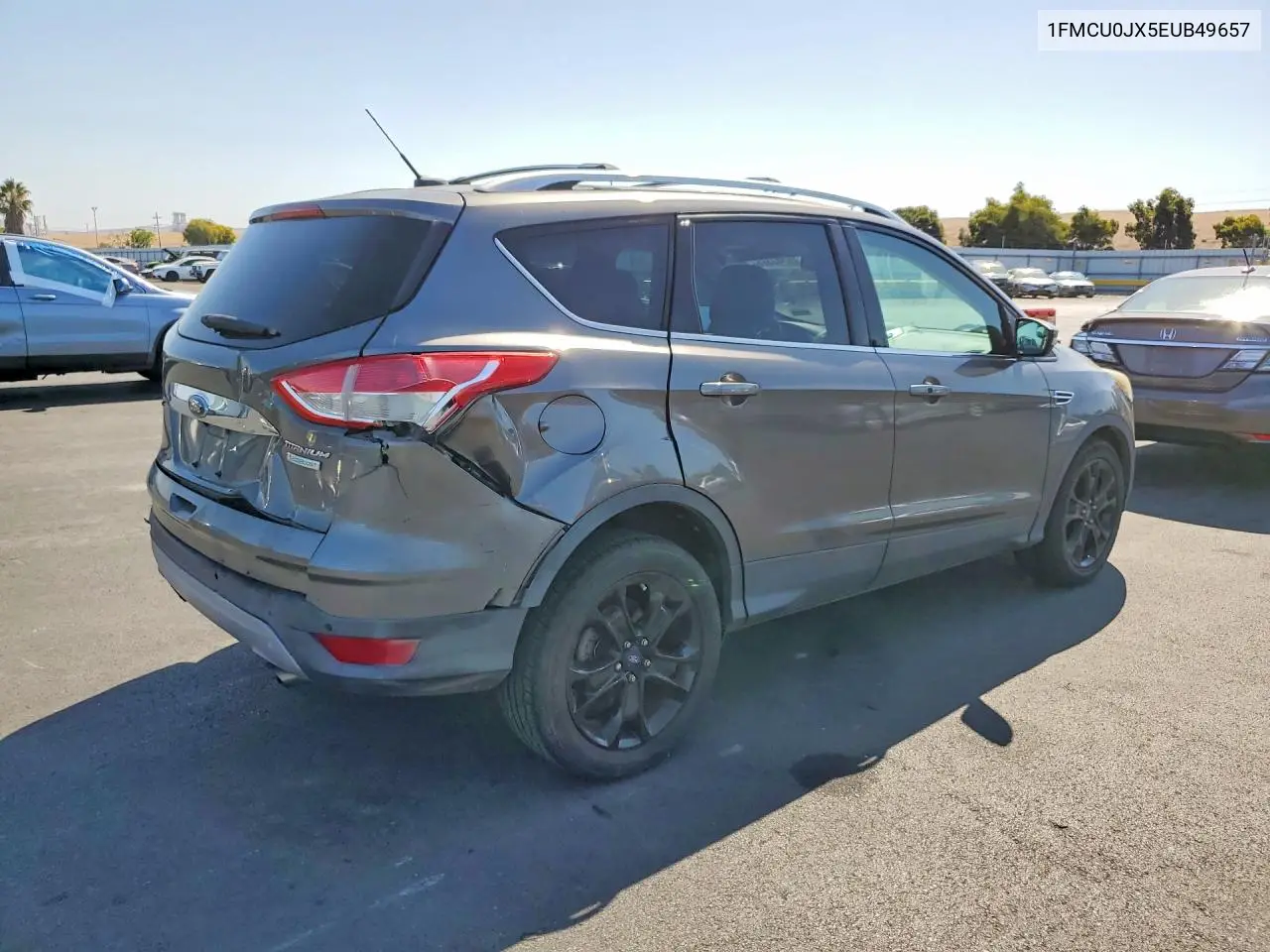 2014 FORD ESCAPE VIN 1FMCU0JX5EUB49657 — фото 3