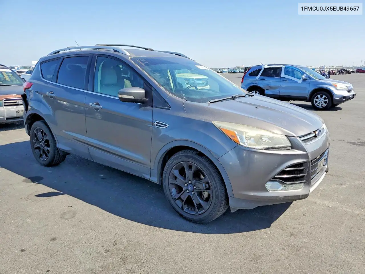 2014 FORD ESCAPE VIN 1FMCU0JX5EUB49657 — фото 4