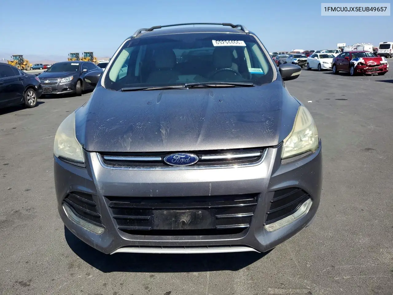 2014 FORD ESCAPE VIN 1FMCU0JX5EUB49657 — фото 5