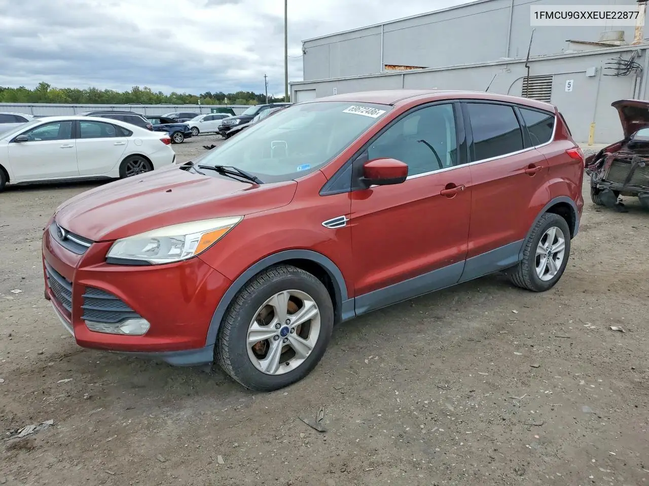 FORD ESCAPE 2014, VIN 1FMCU9GXXEUE22877
