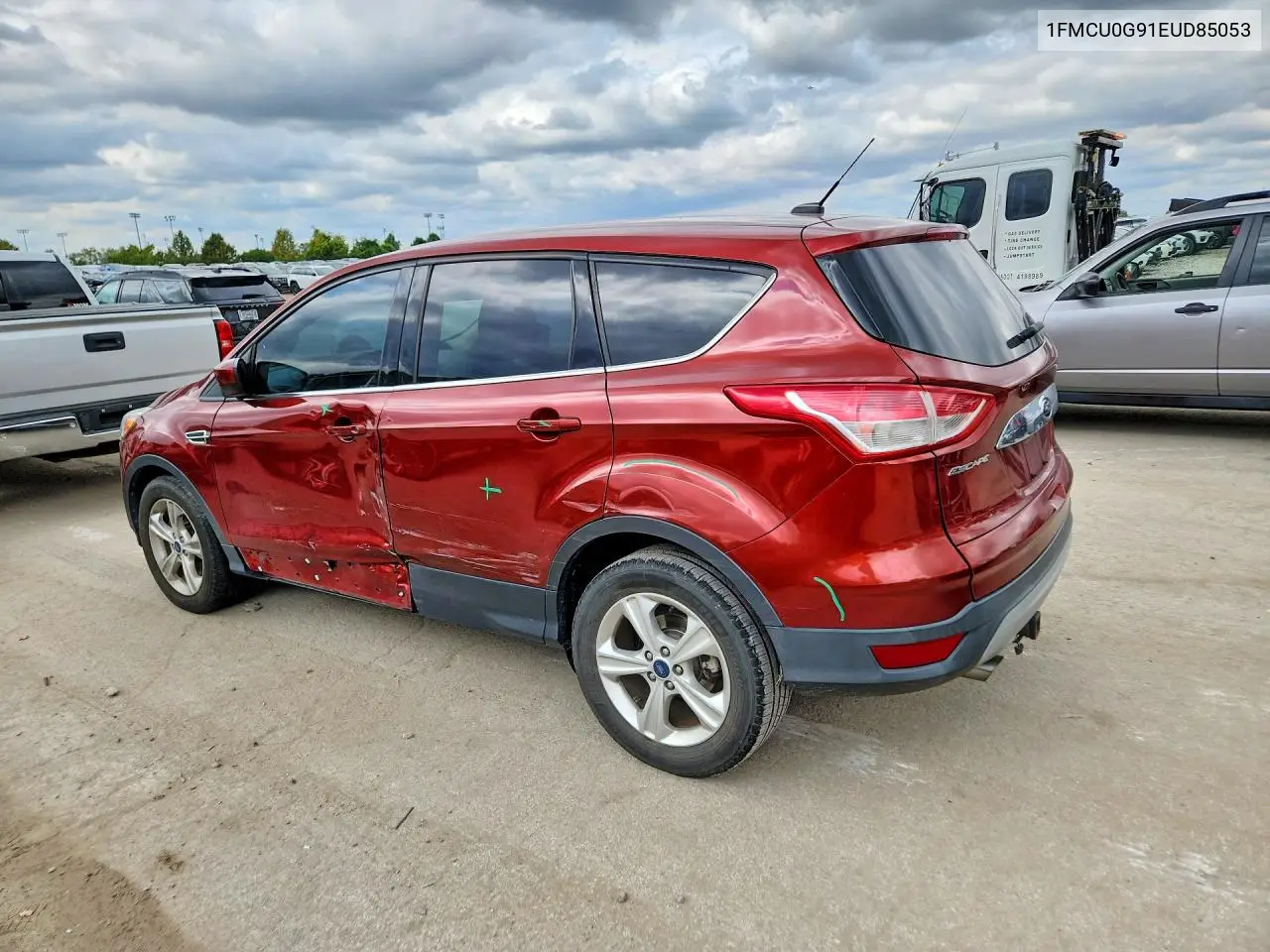 2014 FORD ESCAPE VIN 1FMCU0G91EUD85053 — фото 2