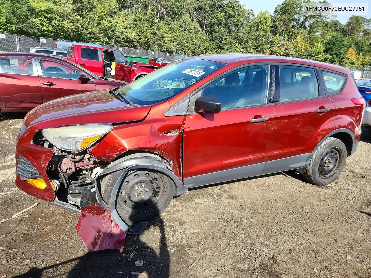 FORD ESCAPE 2014, VIN 1FMCU0F70EUC27951